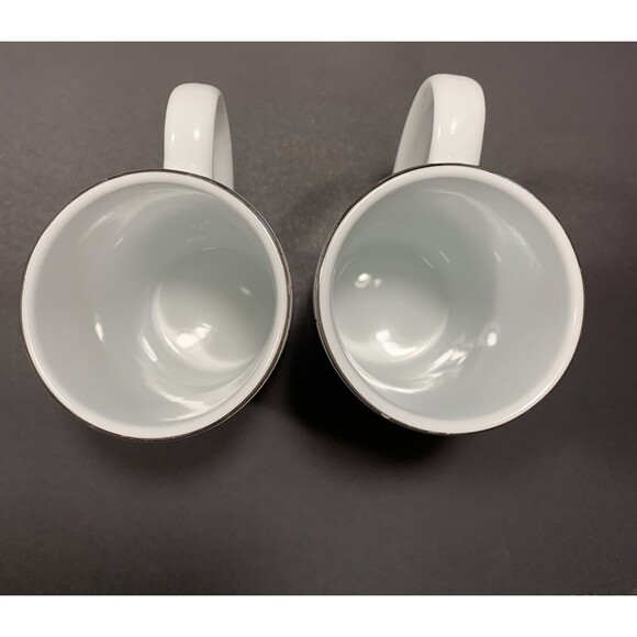 Food Network Tall Mugs Happy Holidays  Eat Drink Be Merry Christmas Cups - Picture 9 of 9